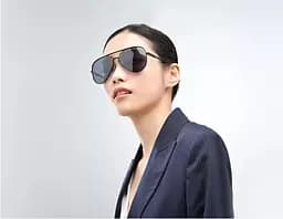 Окуляри Mijia Pilot Sunglasses UV400 (TYJ02TS DMU4053TY) Dark-Grey - мініатюра 7
