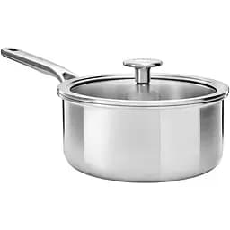 Ківш KitchenAid Multi-Ply Stainless Steel з кришкою 20 см 3.1 л (CC003258-001)