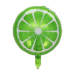 Шар воздушный фольгированный (45 см) Лайм