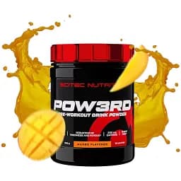 Передтренік Scitec Nutrition Pow3rd! 2.0 Mango 350 г