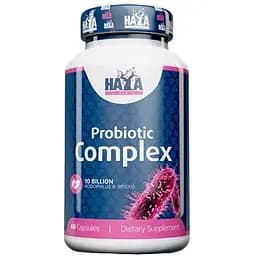 Комплекс пробіотиків для покращення травлення Haya Labs 10 Billion Acidophilus & Bifidus Probiotic Complex 30 капсул