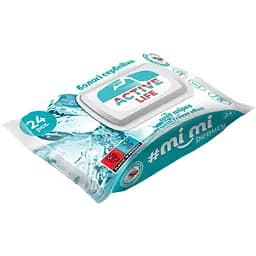 Серветки вологі mi_mi Beauty Active Life 24 шт.