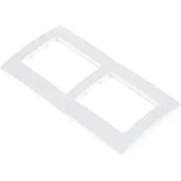 Рамка Brille для розетки VB-2F wh - мініатюра 2