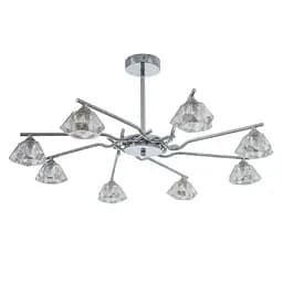 Люстра стельова Brille галогенна G9 40W CHR (BR-01 152C/8)