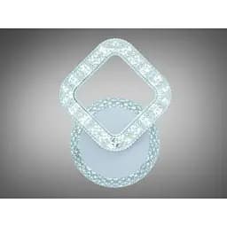 Світлодіодне бра Romin чорне 17 Вт з ланцюжком кругле