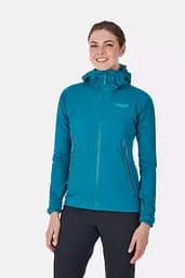 Куртка Rab Kinetic Plus Jacket wmns 10 Сірий-Блакитний