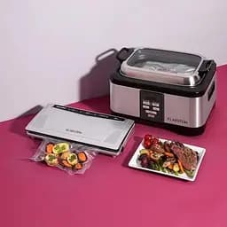 Тонкий вакуумний запаювач Klarstein FoodLocker 130 Вт (10030778) - мініатюра 6
