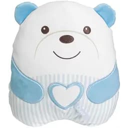 Мягкая музыкальная игрушка-ночник Chicco Успокаивающий медвежонок 25 см голубой (12266.20)