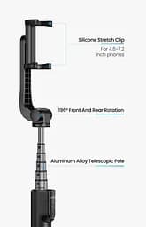 Селфі-монопод Ugreen Selfie Stick Black LP508 - мініатюра 2