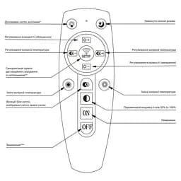Світильник стельовий Miorro LED Solo з пультом ДУ та APP 56W 720х300х120 мм чорний (51-313-013) - мініатюра 5