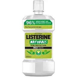 Ополіскувач для порожнини рота Listerine Naturals з ефірними оліями 500 мл (3574661643335/3574661657462)