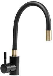Смеситель для кухни Rea Clever black gold REA-B5219 Черный
