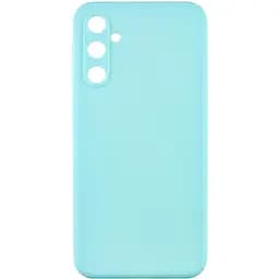 Силиконовый чехол Candy Full Camera для Samsung Galaxy A55 Зеленый / Menthol