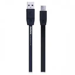 MicroUSB кабель Remax 5-011 Full Speed чорний 1 метр