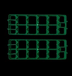 Трап против скольжения Poputchik антибуксовочный 17 x 50 x 2.5 см 2 шт.