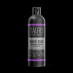 Поживний шампунь Tauro Pro Line для собак та котів з білою вовною White Coat Nourishing Shampoo 250 мл