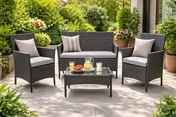 Набір садових меблів GardenLine Reno Grey