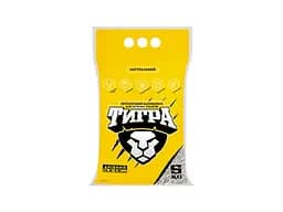 Наполнитель для туалета Тигра бентонитовый 5 кг (мелкая гранула 0.4-1.5 мм) (5200)