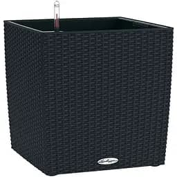 Вазон Lechuza Cube Cottage 30 графітовий (15373)