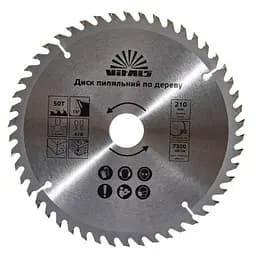 Диск пильный Vitals по дереву 210x30/25.4/20 мм ATB 50 (00000001681397)