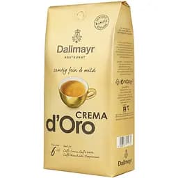 Кава в зернах Dallmayr Crema d'Oro смажена 1000 г  - мініатюра 2