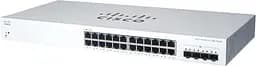 Комутатор CBS220 24xGE, 4x10G SFP+, Smart Cisco teh0018211 - мініатюра 2