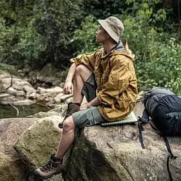 Сидушка складна XPE з чохлом Naturehike NH20PJ025 15 мм темно-зелений - мініатюра 5