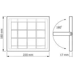 Прожектор Videx LED 500Lm 5000K автономний (VLE-FSO3-205) - мініатюра 10
