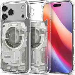 Чохол Spigen Ultra Hybrid MagSafe Zero One для Apple iPhone 17 Pro Natural Titanium (ACS10352) [149403] - мініатюра 3