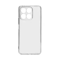 Прозрачный чехол для Honor X8a с защитой камеры, тонкий, силиконовый, бесцветный, ударостойкий, противоударный бампер c закрытой камерой, ArmorStandart (ARM69387)