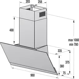 Витяжка похила Gorenje WHI949EXBG [142693] - мініатюра 5