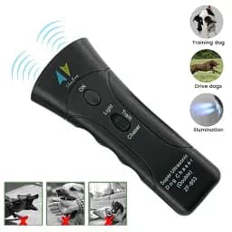 Відлякувач собак Super Ultrasonic ZF-853 Чорний, ультразвук для собак (1009973-Black) - мініатюра 4
