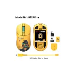 Мишка A4Tech Bloody R72 Ultra Wireless Renegade Sunset (4711421001267) - мініатюра 9