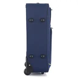 Валіза середня Semi Line 24 дюйми (M) дюйми (M) Polyester Blue/Green Lines (T5755-2) - мініатюра 5