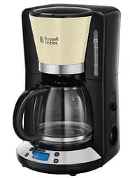 Кофеварка капельная Colours Plus 1.25л молотая черно-бежевый Russell Hobbs kuh0015224