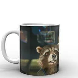 Кухоль GeekLand Галактики Guardians of the Galaxy Rocket&Groot vol 2 GG.02.029 330 мл білий - мініатюра 2