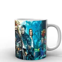 Кружка GeekLand Pirates of the Caribbean Пираты Карибского моря герои пятой части PC.02.030 330 мл белая