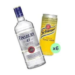 Коктейль Gin Tonic (набір інгредієнтів) х14 на основі Finsbury - мініатюра 2