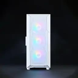 Zalman Корпус I3 Neo V2 без БР 2xUSB3.0, 1x Type C, 4x120мм RGB, VGA 400мм, LCS ready, TG Side Panel, ATX, білий - мініатюра 4