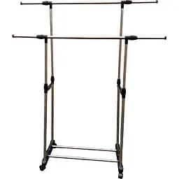 Стійка-вішалка для одягу Vezzer подвійна телескопічна 1.4 м (VZ8032)