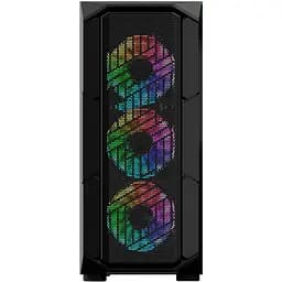 Корпус 1stPlayer XF-BK-4F7 Black без БЖ - мініатюра 2