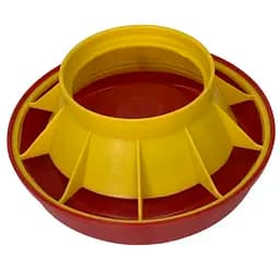 Годівниця для домашньої птиці - ребро на банку