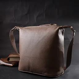 Жіноча шкіряна сумка Vintage 23.5х25.5х13 см sum0024638 - мініатюра 8