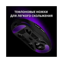 Мишка Lorgar MSA10W Wireless Gaming Black (LRG-MSA10W-BK) - мініатюра 12