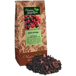 Композиція на основі чорного чаю Чайні шедеври Дика ягода 500 г