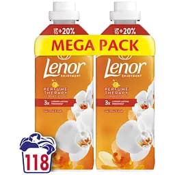 Набір кондиціонер для білизни Lenor Perfume Therapy Gold Orchid & Vanilla 2.478 л (2 шт. x 1,239 л)