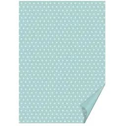 Папір з малюнком "Зірки" 21х29,7см Блакитний 200г/м2 Heyda