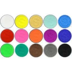 Набір кольорового піску для творчості Bambi SMC-15, 15 кольорів по 100 г