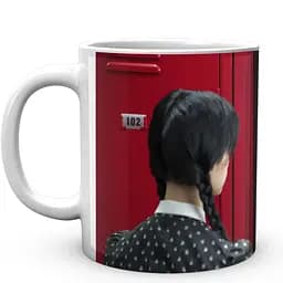 Кружка GeekLand Wednesday Венсдей WD 002.03 330 мл белая