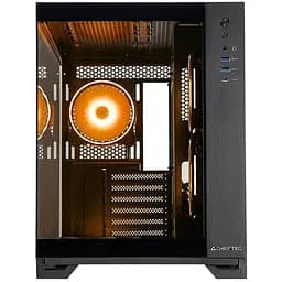 Корпус Chieftec VISIO GM-30B-TG-OP ATX, без БЖ, Black (GM-30B-TG-OP) - мініатюра 7